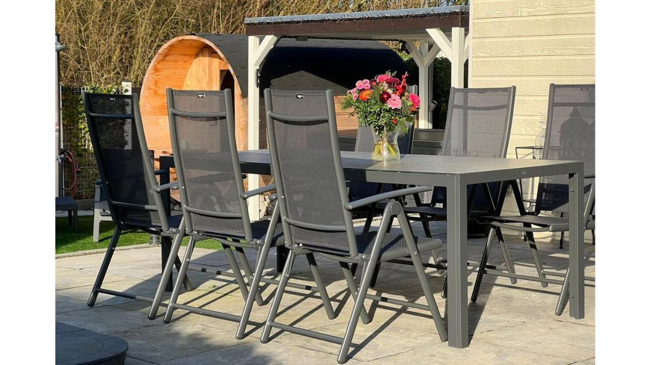 Chalet Buutengeweun, Met Luxe Jacuzzi En Tonsauna Sint-Annaland Extérieur photo